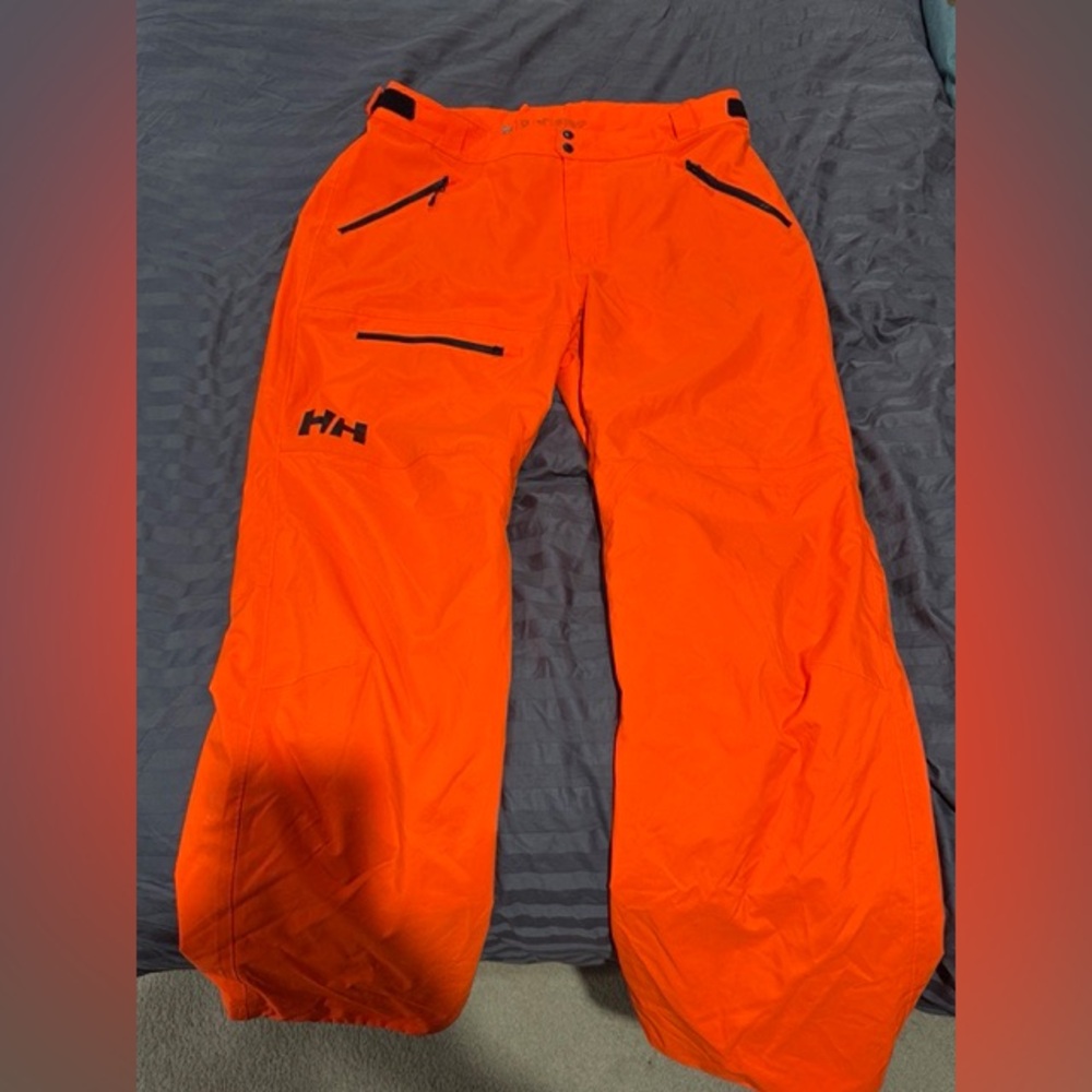 Helly Hansen Men's SOGN Orange Ski Pants